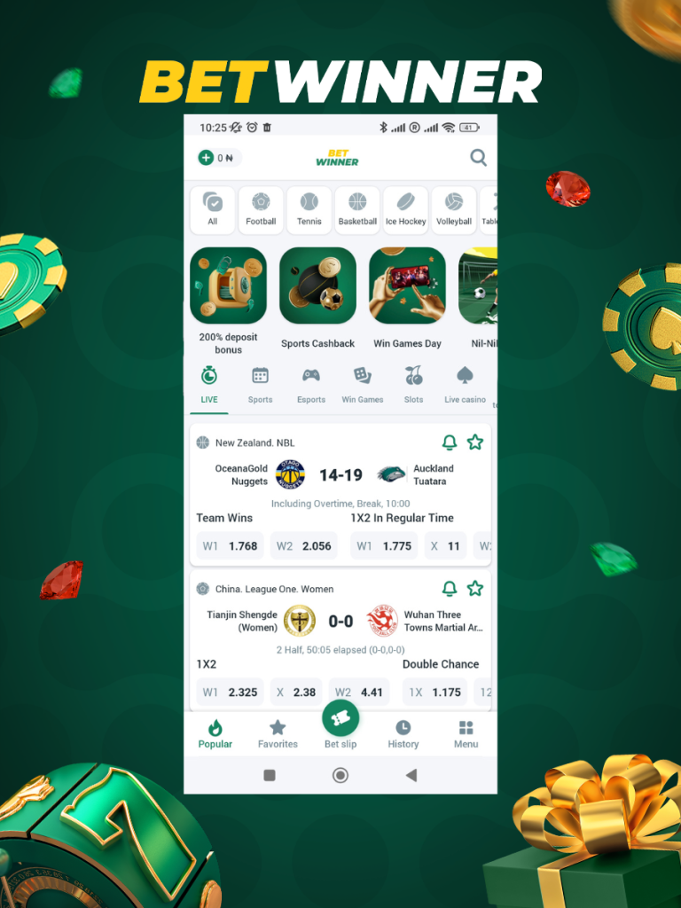 Betwinner Peru Application